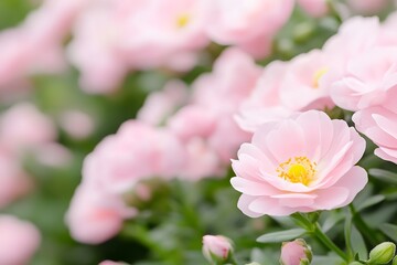 Field of colorful flower	
