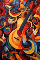 Obraz premium Abstract Music Concept