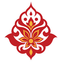 abstract floral ornament