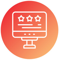 Vector Design Design Rating Icon Style