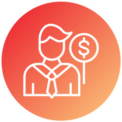 Vector Design Auction Icon Style