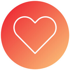 Vector Design Heart Icon Style