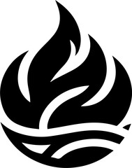 Flame Icons – Fire Symbol Silhouettes for Design and Branding