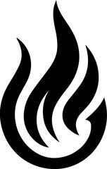 Flame Icons – Fire Symbol Silhouettes for Design and Branding