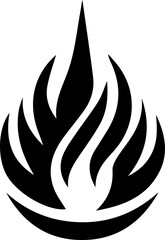 Flame Icons – Fire Symbol Silhouettes for Design and Branding