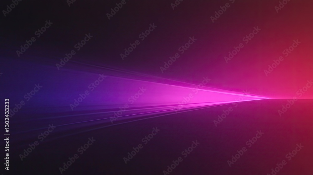 Poster a gentle light casting soft gradients across the frame, fading into the dark background with space t