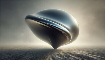 3d render of a heart shaped balloon