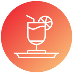 Vector Design Cocktail Icon Style