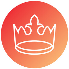 Vector Design Crown Icon Style