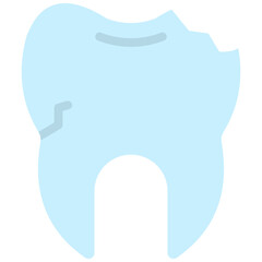 Broken Tooth Icon