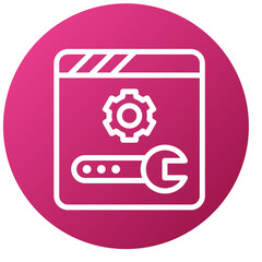 Vector Design Maintenance Icon Style