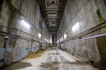 Zeyskaya hydroelectric power station.