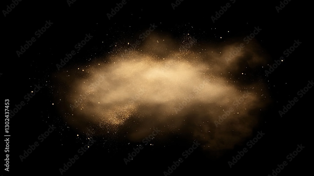 Poster a soft light glow creating a hazy, abstract texture on a dark background, offering perfect space for