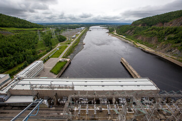 Zeyskaya hydroelectric power station.