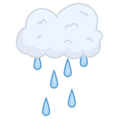 Weather Cute Illustration Set