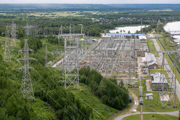 Zeyskaya hydroelectric power station.