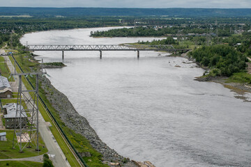 Zeyskaya hydroelectric power station.