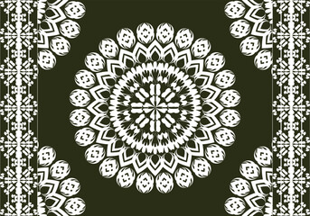 abstract seamless mandala geometric pattern design for carpet ornament ceramic fabric embroidery wallpaper background textile art print home decoration curtains 