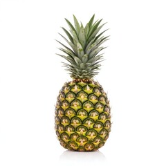 Pineapple isolated on white background.