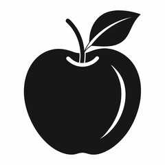 vector illustration of an apple