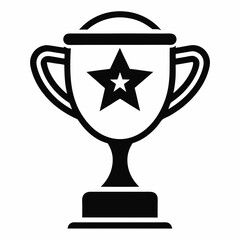 gold cup with a trophy