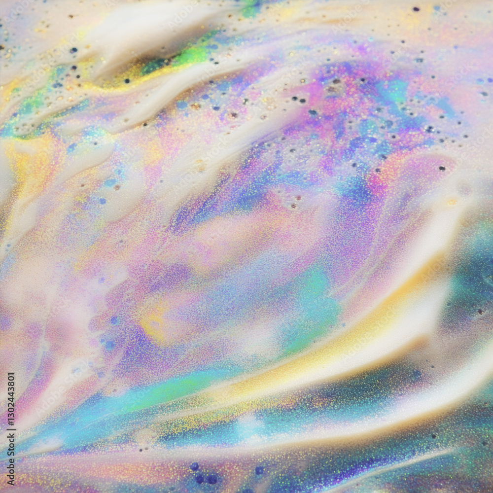 Canvas Prints macro close-up shot highly detailed_psychedelic liquid
