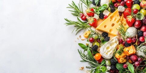 Gourmet Cheese Selection Banner
