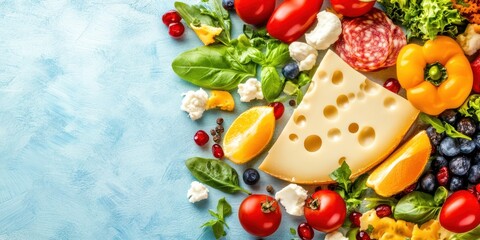 Gourmet Cheese Selection Banner