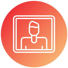 Profile Picture Vector Design Icon Style