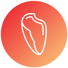 Chicken Breast Vector Design Icon Style