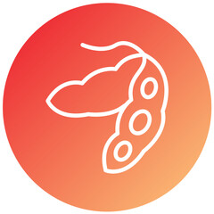 Edamame Vector Design Icon Style