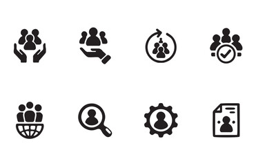 Social Network and People Network Icons