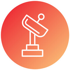 Satellite Dish Vector Design Icon Style