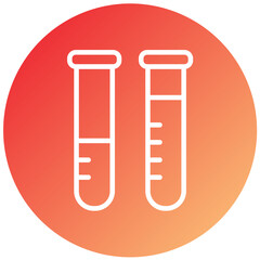 Vector Design Test Tubes Icon Style
