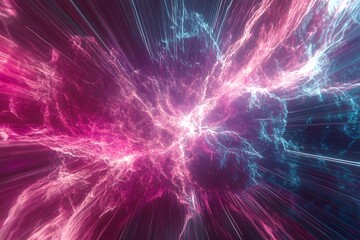 Nebula: A vibrant nebula, swirls of cosmic dust and gas.