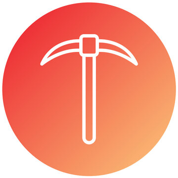recommend clip art: Vector Design Pickaxe Icon Style