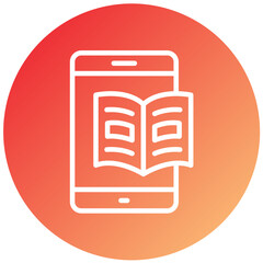 Vector Design E-Book Icon Style