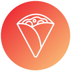 Vector Design Crepe Icon Style
