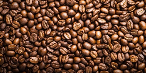 Fototapeta premium Coffee Beans Banner