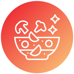 Vector Design Fresh Ingredients Icon Style