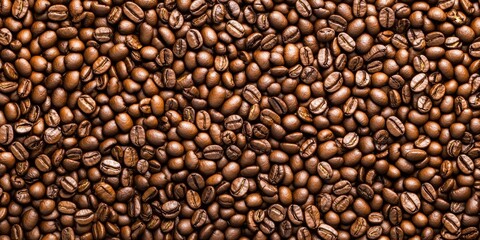 Fototapeta premium Coffee Beans Banner