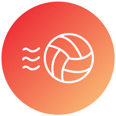 Vector Design Volleyball Icon Style