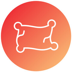 Vector Design Pillow Icon Style