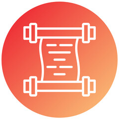 Vector Design Scroll Icon Style