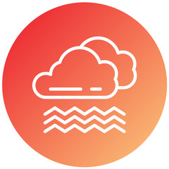 Vector Design Foggy Icon Style