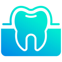 Enamel Teeth Icon