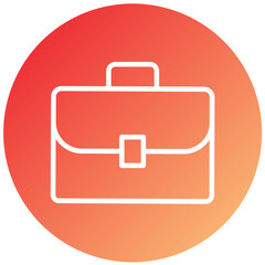 Vector Design Briefcase Icon Style