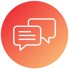 Vector Design Message Icon Style