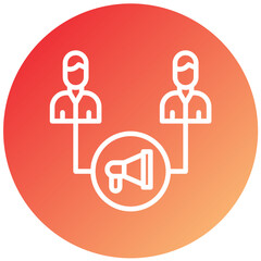 Vector Design Viral Marketing Icon Style