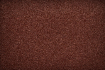 Beautiful abstract decorative dark brown plaster wall background. Rough stylized textured textured banner 